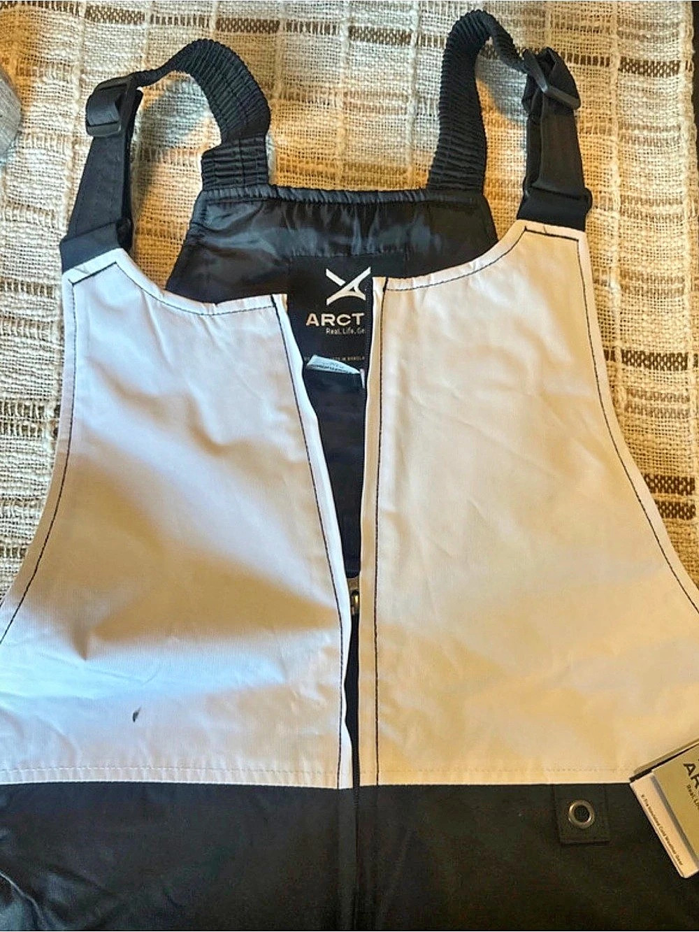 ARCTIX X-Tra Insulated Cold Weather Gear Ski Jacket White & Black L/XL